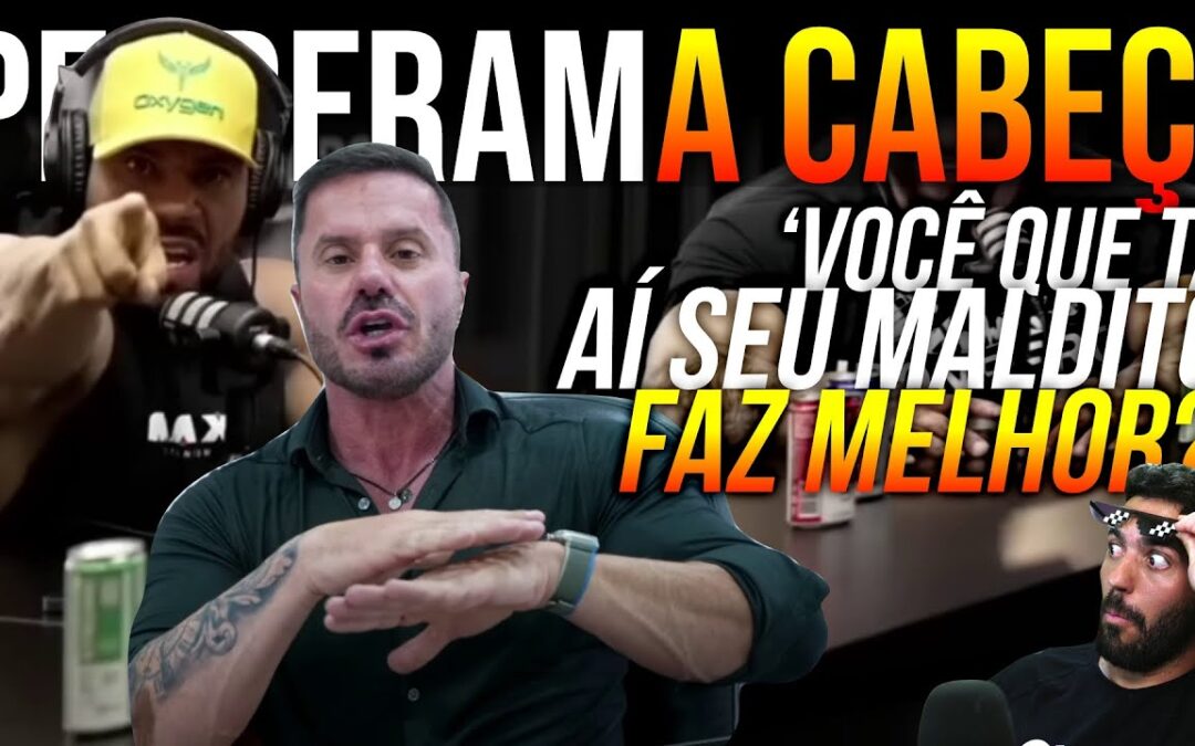 RENATO CARIANI E JORLAN PERDEM A CABEÇA EM PODCAST! Quem está com a razão?