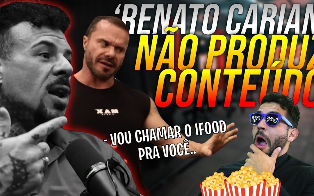 CARIANI NÃO TEM CONTEÚDO E APROVEITA HYPE DO FLOW E SÉRGIO SACANI