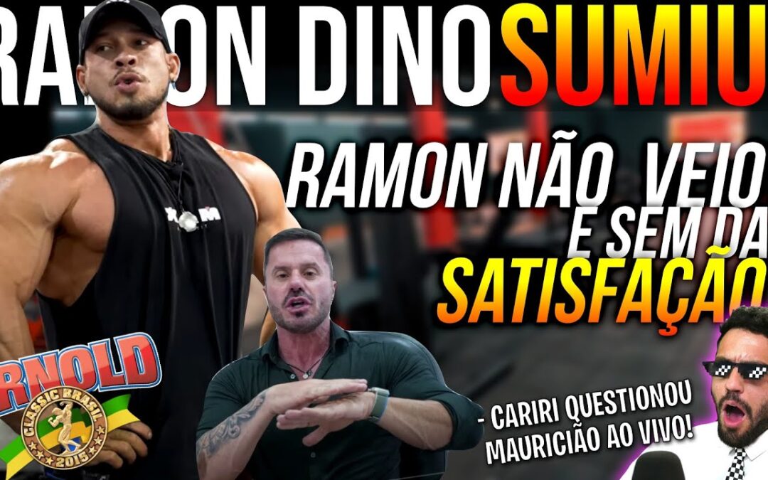 RAMON DINO NÃO APARECE NO ARNOLD E CARIANI NEM SABIA O MOTIVO!