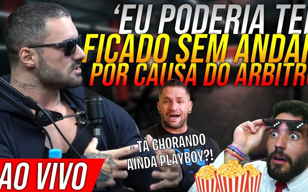 EXCLUSIVO: REY PHYSIQUE SE PRONUNCIA AO VIVO! LUTA SERÁ ANULADA?