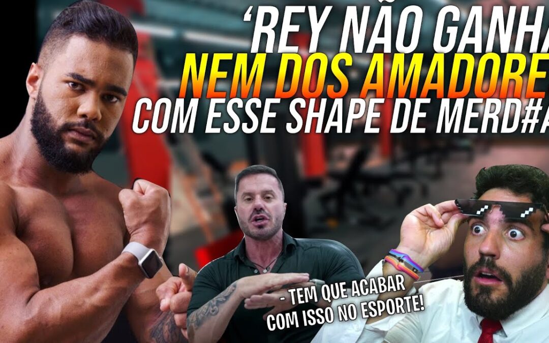 REY PHYSIQUE provoca VICTOR LELIS que responde e CARIANI opina sobre TRANS NO ESPORTE | 30/04/2023